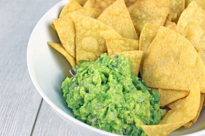 Chipotle Lime Chips et guacamole (Copycat) - Dîner, puis Dessert