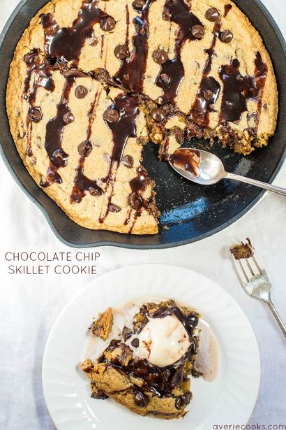 Chocolate Chip Skillet Cookie - Averie Köche