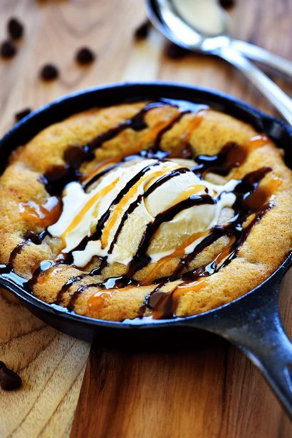 Chocolate Chip Skillet Cookie - Leben im Lofthouse