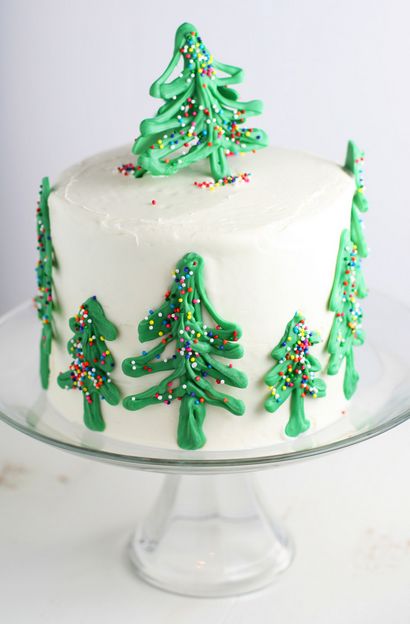 Schokolade Weihnachtsbaum Cake - Mamma liebt Backen