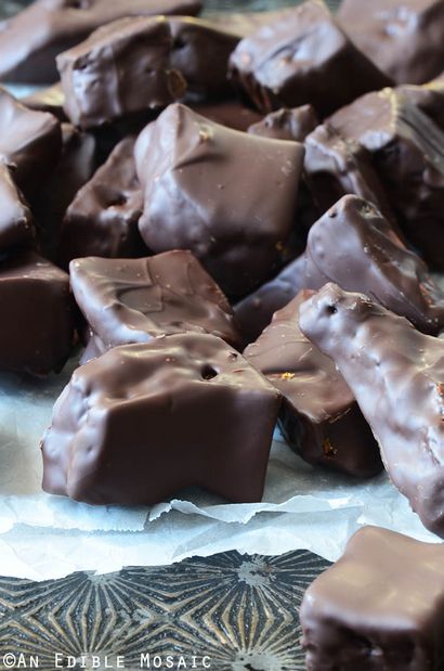Chocolat couvert Recette bonbons éponge