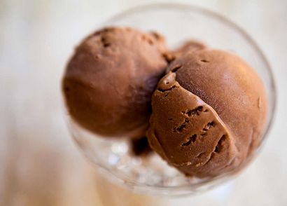 Crème glacée au chocolat Recette
