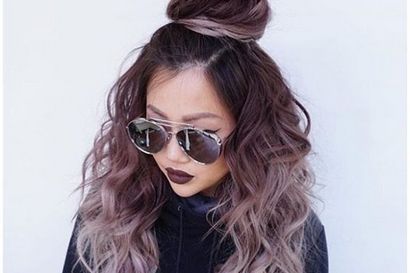 Couleur des cheveux chocolat est mauve La nouvelle tendance - Comment faire pour obtenir le look