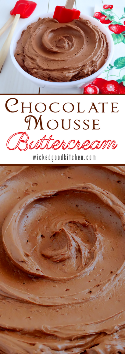 Schokoladen-Mousse Butter Frosting 3 Wege - Wicked Gut Küche