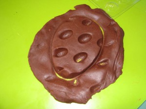 Chocolat pâte à modeler Oeufs de Pâques, Apprentissage 4 enfants