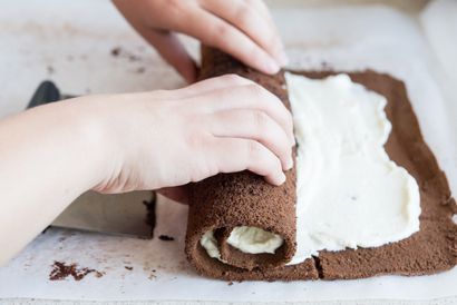 Gâteau au chocolat suisse Roll, The Pioneer Woman