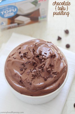 Schokoladen-Tofu Pudding - lecker Gesundes Leicht