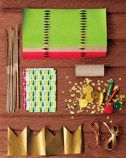 Christmas Cracker-Inspired Crafts, Martha Stewart