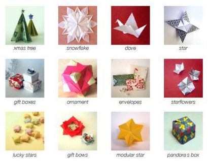 Origami de Noël (origami) Origami de Noël