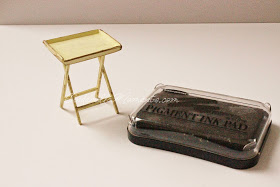 Cendrillon Moments Dollhouse Miniature Tray Table Tutorial