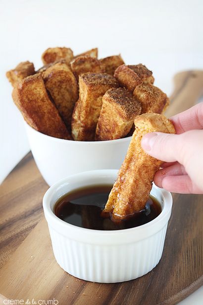Cannelle française Toast Sticks, Crème De La Crumb