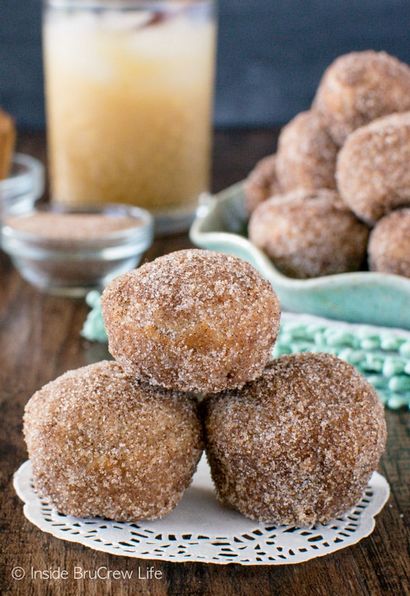 Cannelle Sucre Pomme Donut Holes - A l'intérieur BruCrew vie