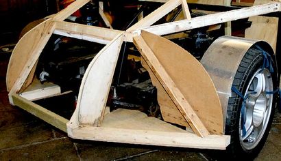 CITY SPORTS CAR COACH WORK BUILD A HOLZ HOLZ DIY ELECTRIC DUNE BUGGY GESTALTET