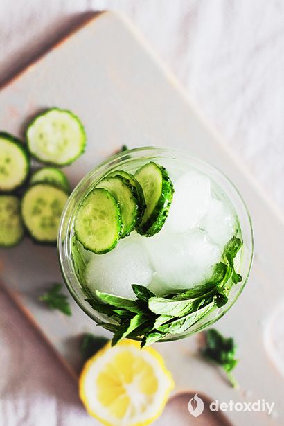 Reinigung Gurke Wasser (4 Detoxifying Rezepte), Detox DIY