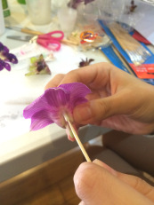 Le revêtement des fleurs en résine, La Vie En Rose Projet (rosé) Le revêtement des fleurs en résine, La Vie En Rose Projet