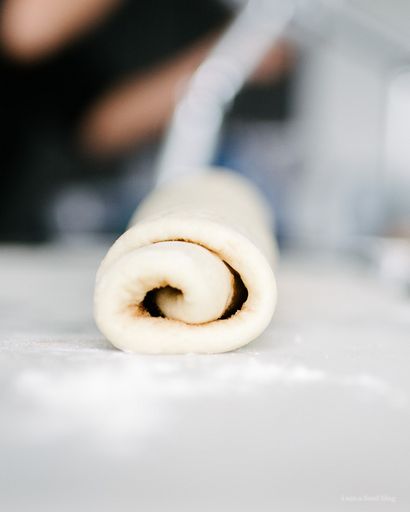 Noix de coco cannelle Buns - je suis un blog alimentaire je suis un blog alimentaire