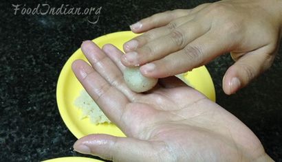 Noix de coco Laddu Recette - Comment faire la noix de coco Laddu, nourriture indienne