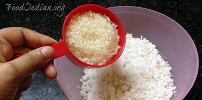 Noix de coco Laddu Recette - Comment faire la noix de coco Laddu, nourriture indienne