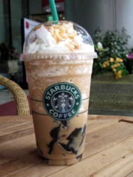 Coffee Jelly Caramel Frappuccino von Seoul - Gebraut Tages