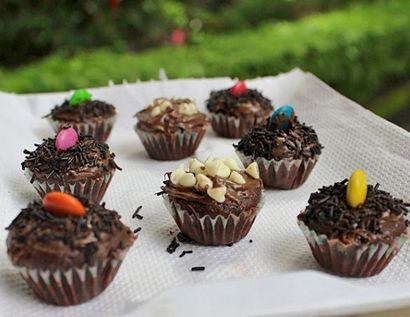 Gâteau cercueil Recette, Spooky Gâteau au chocolat sans oeufs pour Halloween