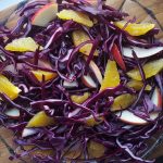 Salade de chou chou rouge et pommes, recette delicous