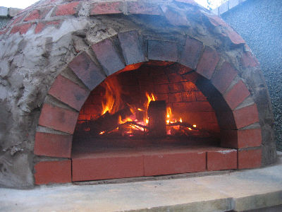Colin - Julie Owen Home Page - Wie man ein Holz bauen Fired Pizza-Ofen
