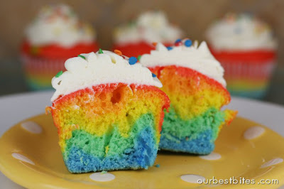 Colorburst Cupcakes - Unser Bites