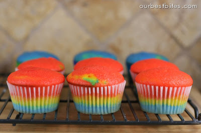 Colorburst Cupcakes - Unser Bites
