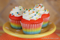 Colorburst Cupcakes - Unser Bites