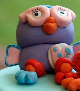 Farbige Zucker, Hoot - Hootabelle Fondant Zahlen