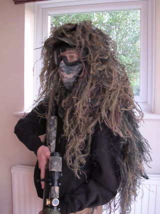 Ghillie à capuche - pour Airsoft, Chasse ou Apocalypse 5 étapes (avec photos)