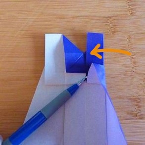 Vollständige Origami Kleid Anleitung