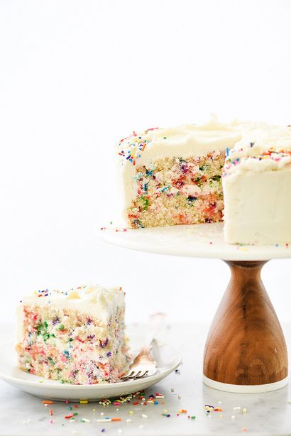 Gâteau Confetti crème au beurre Glaçage