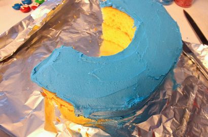 Cookie Monster Cake - Zwei Schwestern Crafting