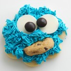 Cookie Monster-Plätzchen-Rezept und Tutorial, In Katrina - s Kitchen