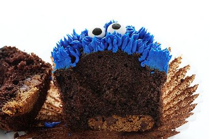 Cookie Monster petits gâteaux - je suis boulanger