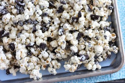 Biscuits et crème Popcorn - Dessert Maintenant, dîner plus tard!