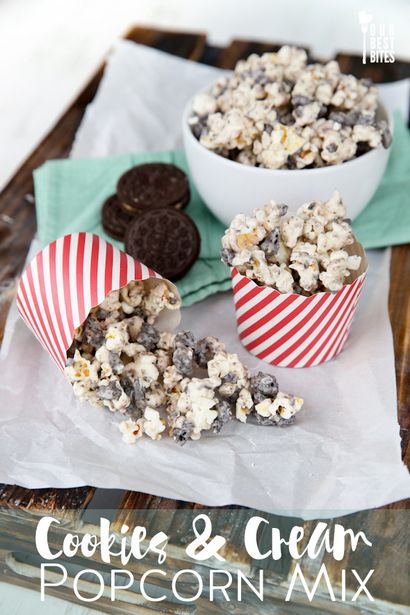 Biscuits et crème Popcorn - Nos meilleurs Bouchées