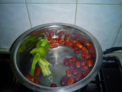 Kochvergnügen rote Datteln, Longan TANG YUAN SWEET SUPPE