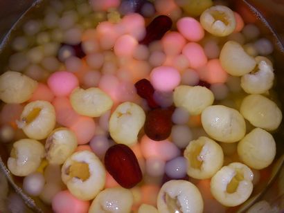Cuisine Pleasure DATES ROUGE, LONGAN TANG YUAN DOUX SOUPE (dates) Cuisine Pleasure DATES ROUGE, LONGAN TANG YUAN DOUX SOUPE