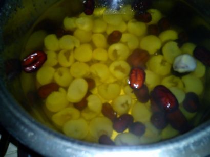 Cuisine Pleasure DATES ROUGE, LONGAN TANG YUAN DOUX SOUPE (plaisir) Cuisine Pleasure DATES ROUGE, LONGAN TANG YUAN DOUX SOUPE