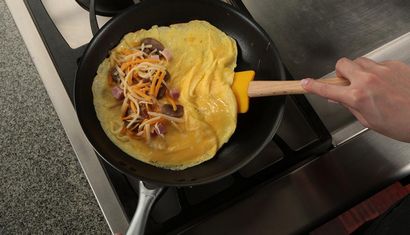 La cuisson du Omelette Parfait