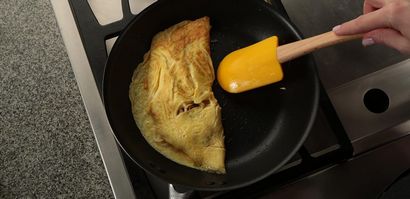 La cuisson du Omelette Parfait