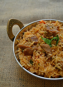 Kochen wie Priya Amma s Mutton Biryani Rezept, südindischen Stil Mutton