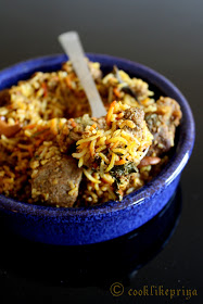 Cuisinez comme Priya Hyderabadi Mutton Biryani, Kachi biryani, mouton Style Restaurant dum biryani