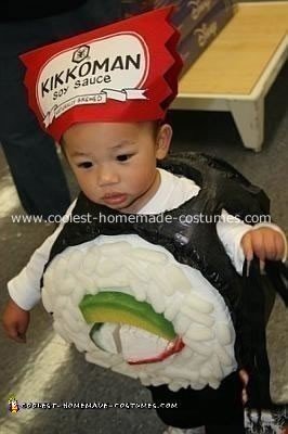 Coolest California Roll Sushi Boy Kostüm