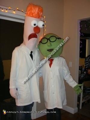 Coolest Selbst gemachte Beaker und Doktor Bunsen Paar Kostüm