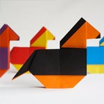 Cooler Origami Spielzeug und Action-Figuren, Origami Anleitung