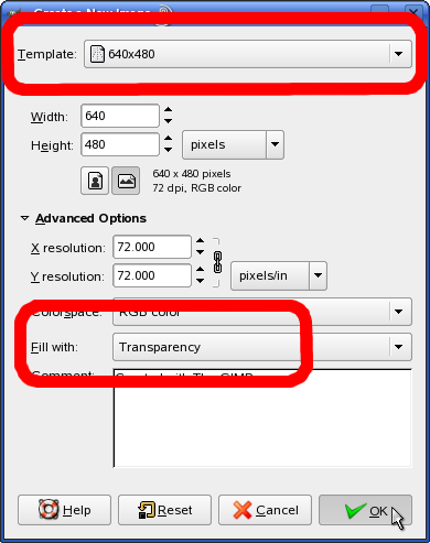 Cool Solutions Erstellen von Fasen in GIMP