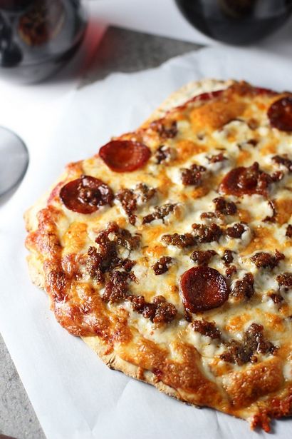 Copycat Imo - s Style Pizza Sans levures, Pas de repos Crust - Cuisiner pour Conserve